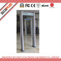 IP55 Waterproof Elliptical Plastic Material Walk Through Metal Detector Gate